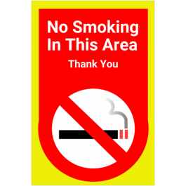 No Smoking Zone Sign | Printable No Smoking Sign | DesignRiver