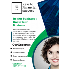 Financial Services Flyer Template