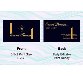 Event Planner Business Card