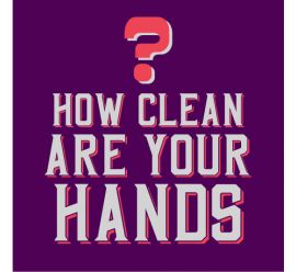 How Clean Are Your Hands T-shirt Artwork Design