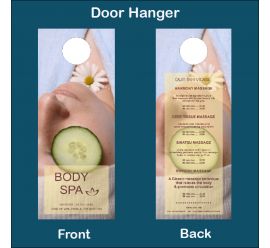 Body Spa Door Hanger  