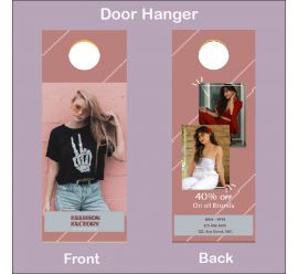 Fashion Factory Door Hanger    