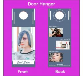 Star Salon Door Hanger    