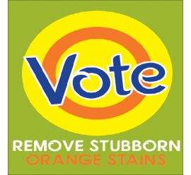 Vote Remove Stubborn Orange Stains