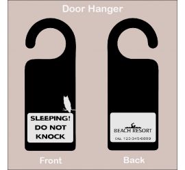 Do Not Knock Beach Resort Door Hanger  