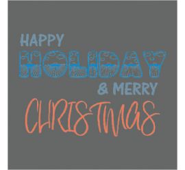 Happy Holiday & Merry Christmas