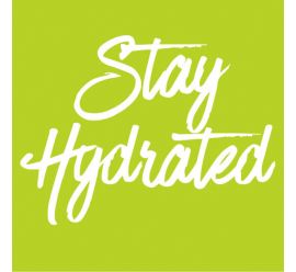 Stay Hydrated T-shirt Design Template