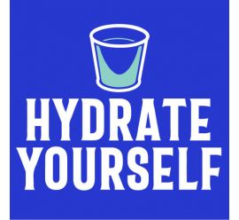 Hydrate Yourself T-shirt Artwork Template