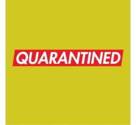 Quarantined T-shirt Artwork