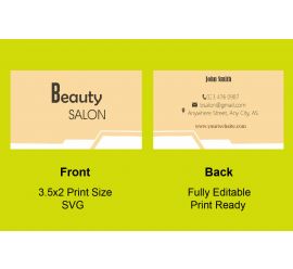 Beauty Salon Business Card