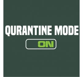 Quarantine Mode On T-shirt Design Template