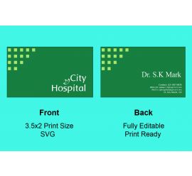 City Hospital Business Card