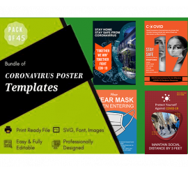 20 Covid 19 Poster Templates