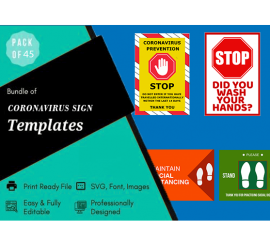 45 Covid 19 Sign Templates