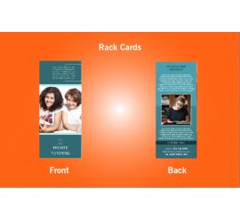 Private Tutoring Rack Card - 45 (4x9)