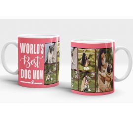 World's Best Dog Mom Mug Design