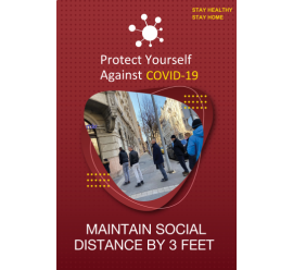 Social Distancing Covid Poster