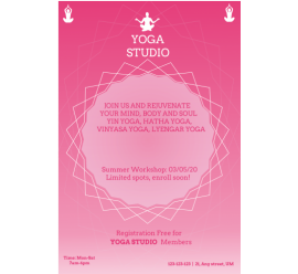 Yoga Studio Poster - 25 (24x36)