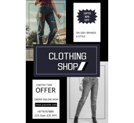 Clothing Shop Poster - 29 (24x36)
