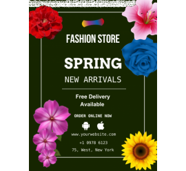 Fashion Store New Arrivals Poster - 40