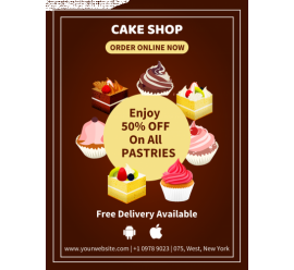 Cake & Pastries Poster - 41 (18x24)