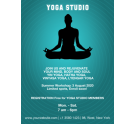 Yoga Studiio 2 Poster - 46 (18x24)
