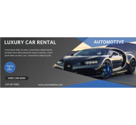 Luxury Car Rental Automotive (851x315)