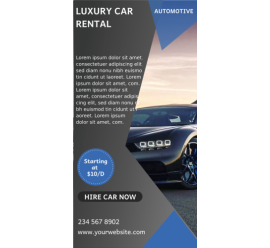 Luxury Car Rental Automotive (600x1200)   