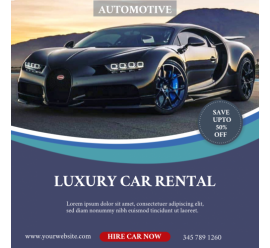 Automotive Car Rental (1080x1080)  