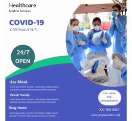 Healthcare Covid-19 Service (1080x1080)  