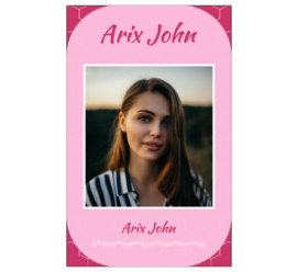 Arix John I'd Card 