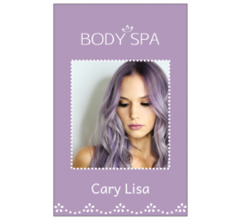 Body Spa I'd Card   