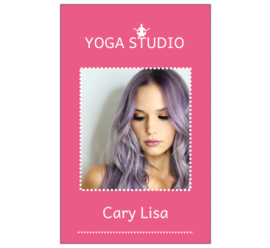 Yoga Studio I'd Card 