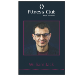 Fitness Club I'd Card  