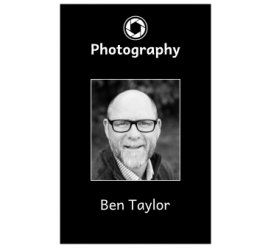 Photography I'd Card      