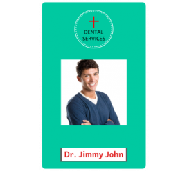 Dental I'd Card      