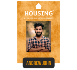 Housing Company  I'd Card        