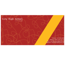 City High School Envelope