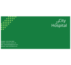 City Hospital Envelopes 
