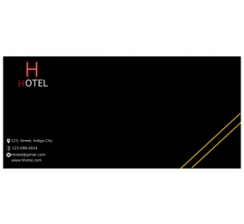 Hotel Envelope     