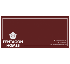Pentagon Homes Envelope    