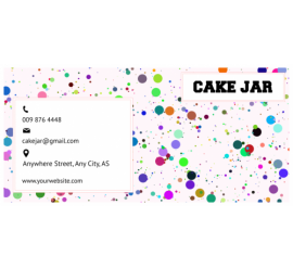 Cake Jar Envelope   