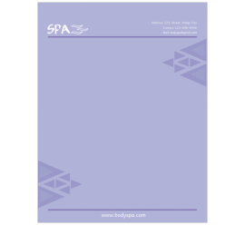 Spa Letterhead     