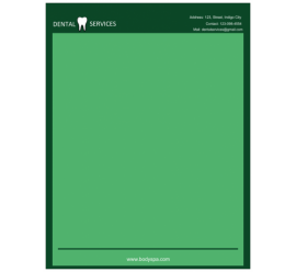 Dental Service Letterhead     