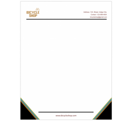 Bicycle Letterhead     