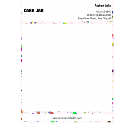 Cake Jar Letterhead  