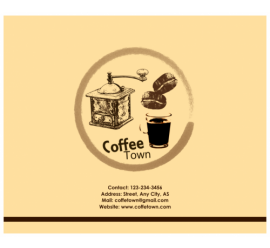 Coffee Town Mousepad