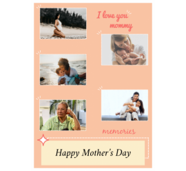 Happy Mother's Day Photo Collage (5x7)