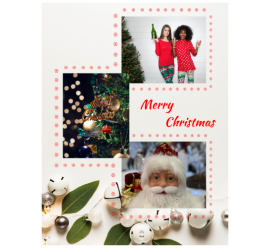 Merry Christmas Photo Collage (8.5x11)  