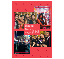 Happy New Year Photo Collage (5x7)    